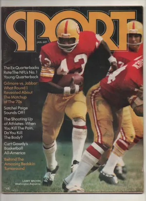 [1 of 1] 1972 Sport "Gilmore vs. Jabbar: What Round 1 Revealed About The Match-up of The 70's" From The Personal Collection of Kareem Abdul Jabbar