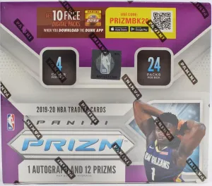 2019-20 Panini Prizm Basketball Retail Trading Cards