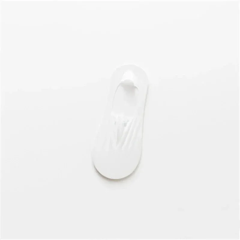 5 Pairs Ultra-Thin Short Socks  Invisible, Anti-Slip, Ice Silk
