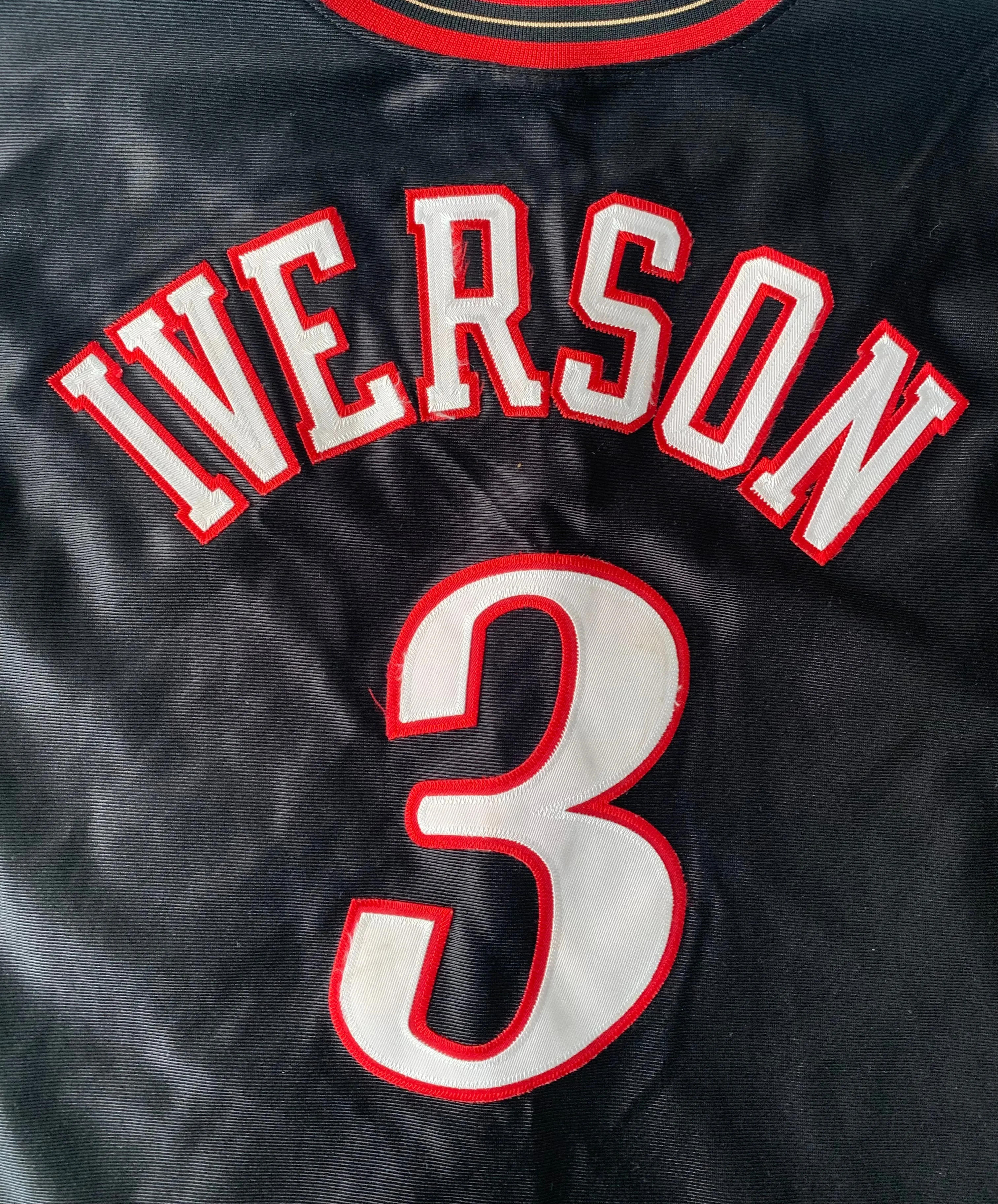 76ers Iverson Champion Authentic Jersey (52/XXL)