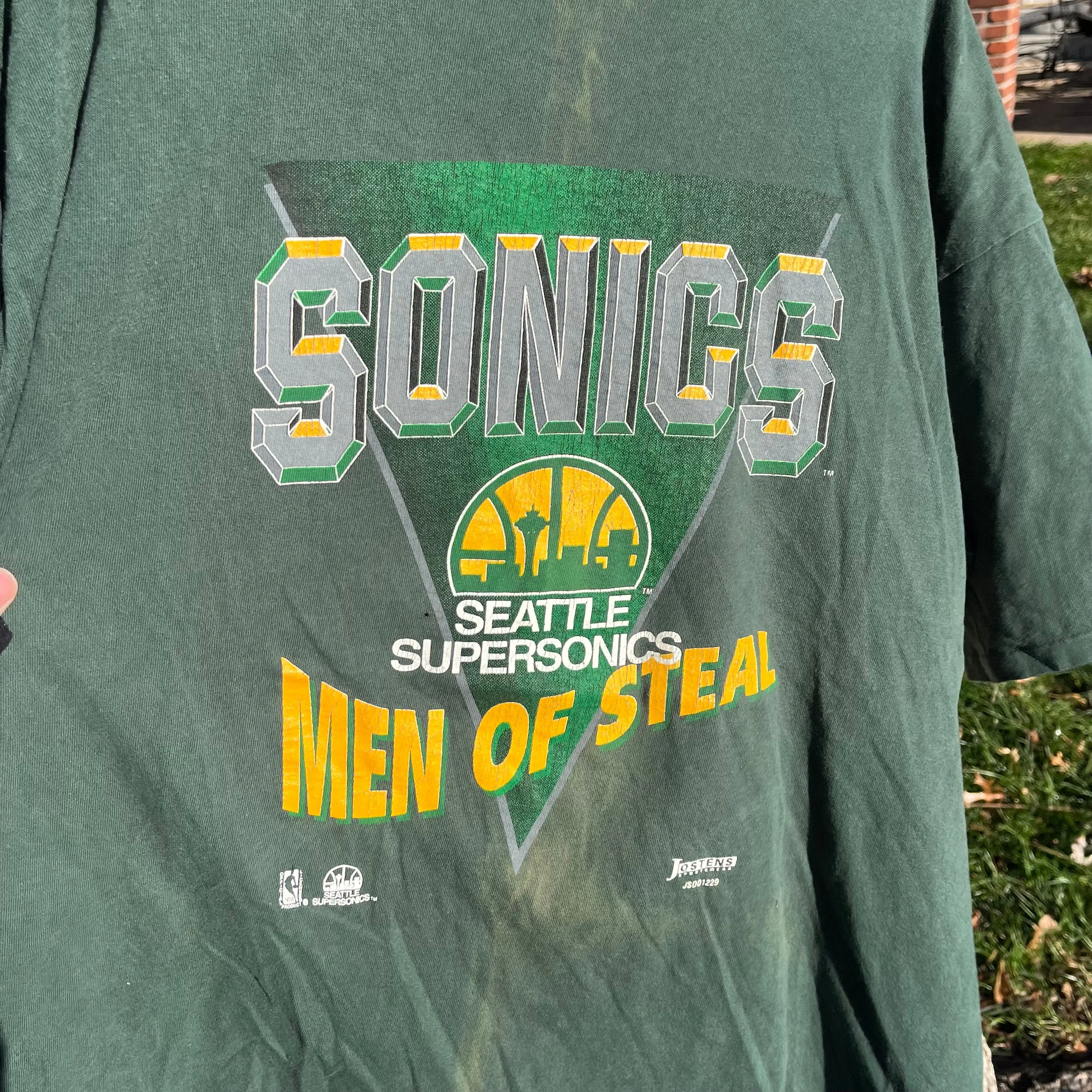 90's Seattle Supersonics "Men of Steal" (3XL)