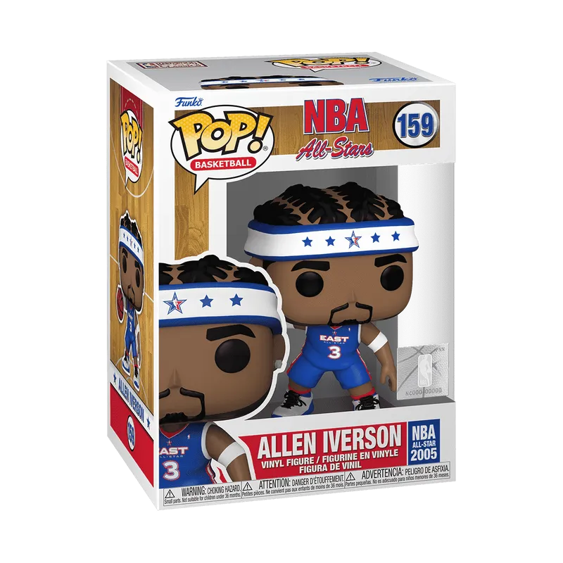 Allen Iverson 2005 NBA All-Star Funko Pop! Figure