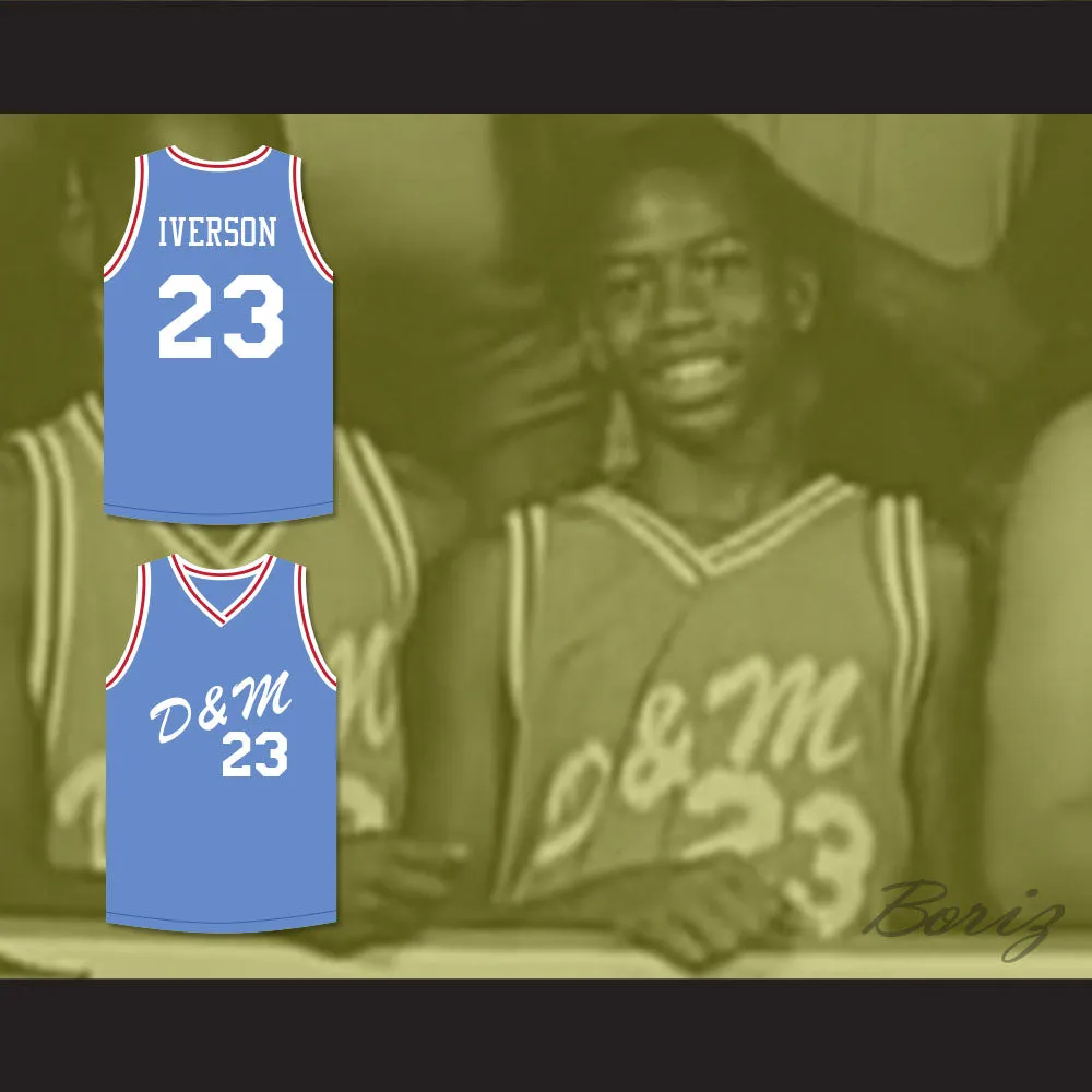 Allen Iverson 23 AAU USA Junior Olympics Basketball Jersey