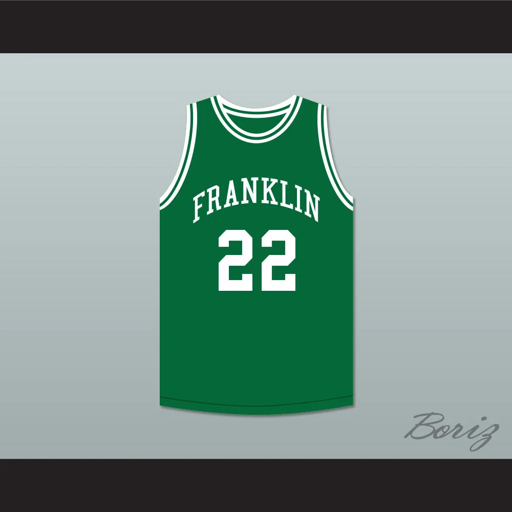 Andre Iguodala 22 Franklin Middle School Green Basketball Jersey 3