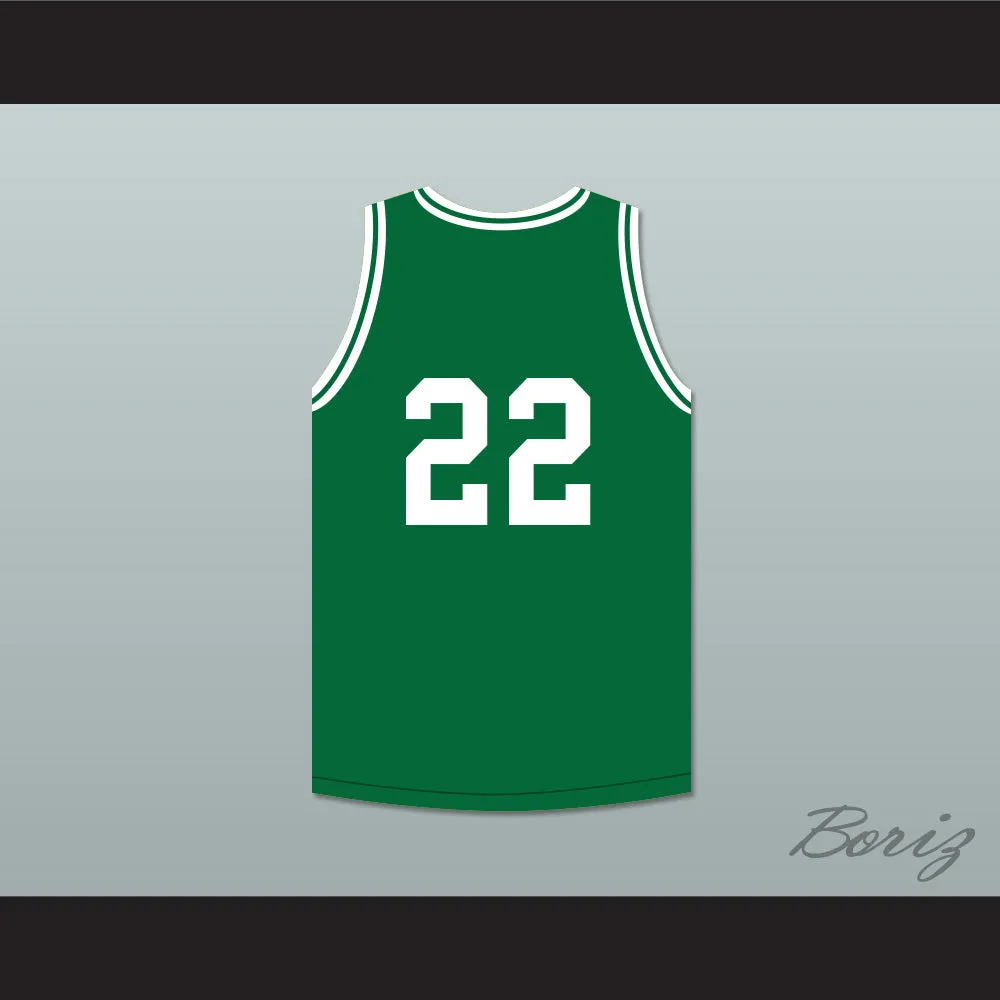 Andre Iguodala 22 Franklin Middle School Green Basketball Jersey 3