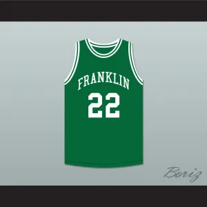 Andre Iguodala 22 Franklin Middle School Green Basketball Jersey 4