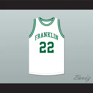 Andre Iguodala 22 Franklin Middle School White Basketball Jersey 1