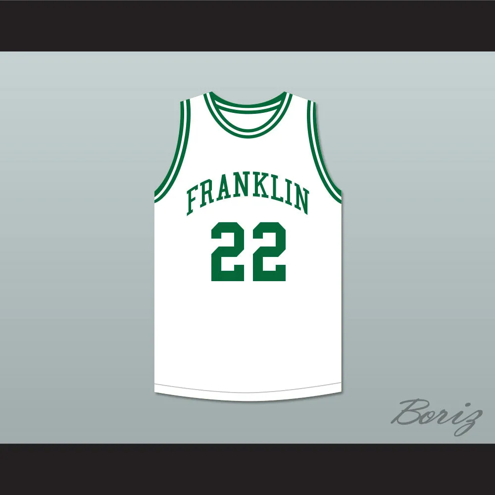 Andre Iguodala 22 Franklin Middle School White Basketball Jersey 1