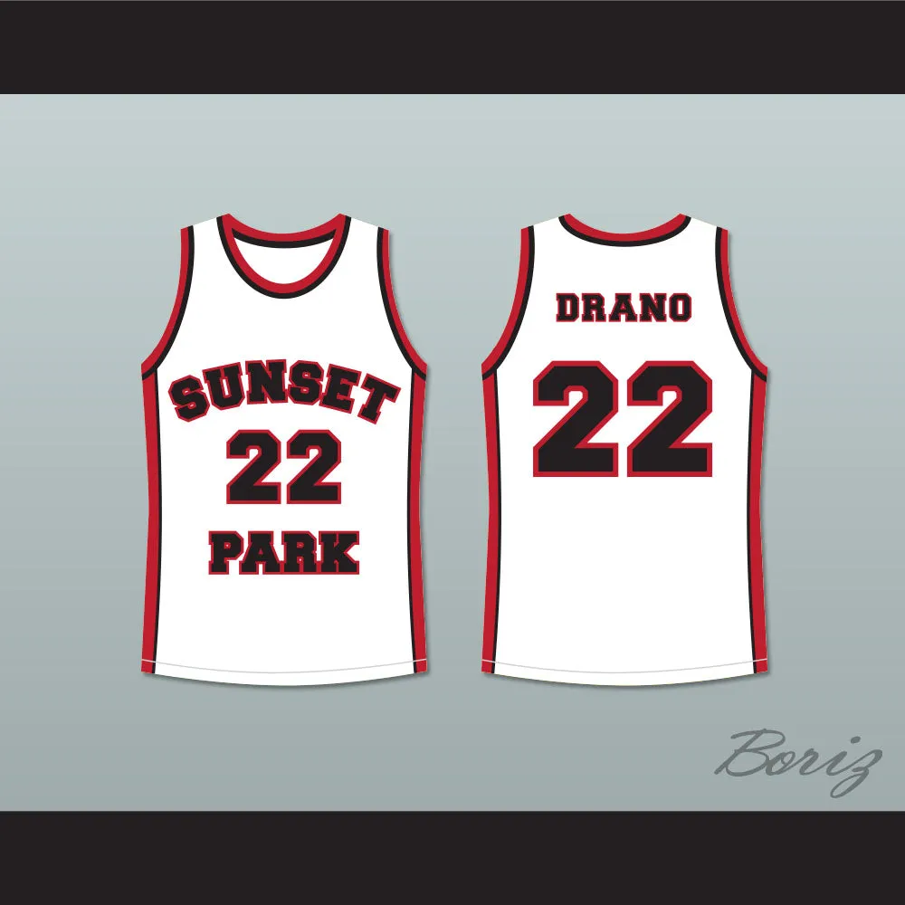 Antwon Tanner Drano 22 Sunset Park White Basketball Jersey