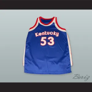 Artis Gilmore 53 Kentucky Colonels Blue Basketball Jersey
