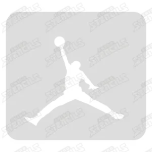 Basketball Player # 251 (A) 1 art stencil