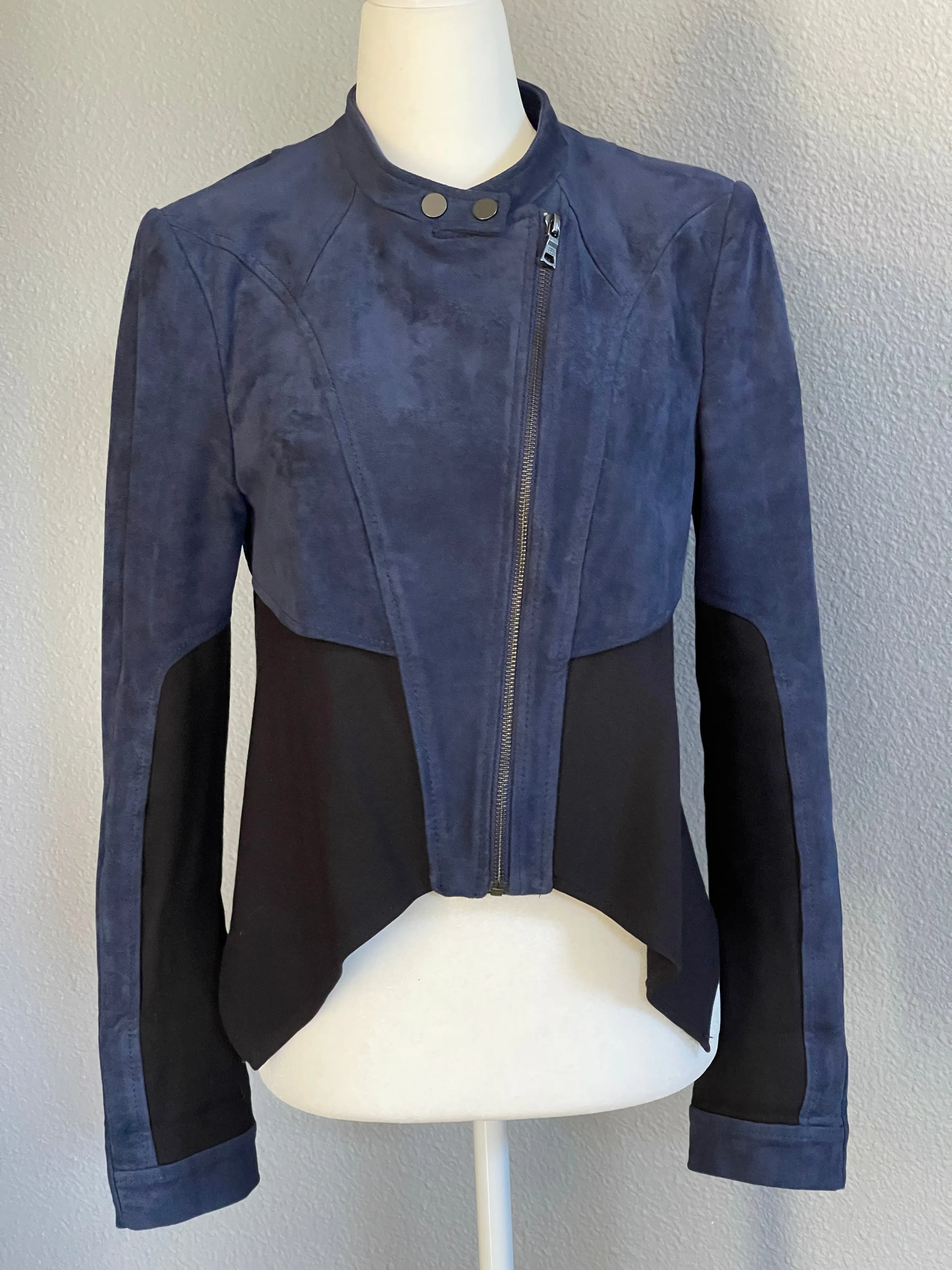 BCBG Asymmetrical Motorcycle Jacket
