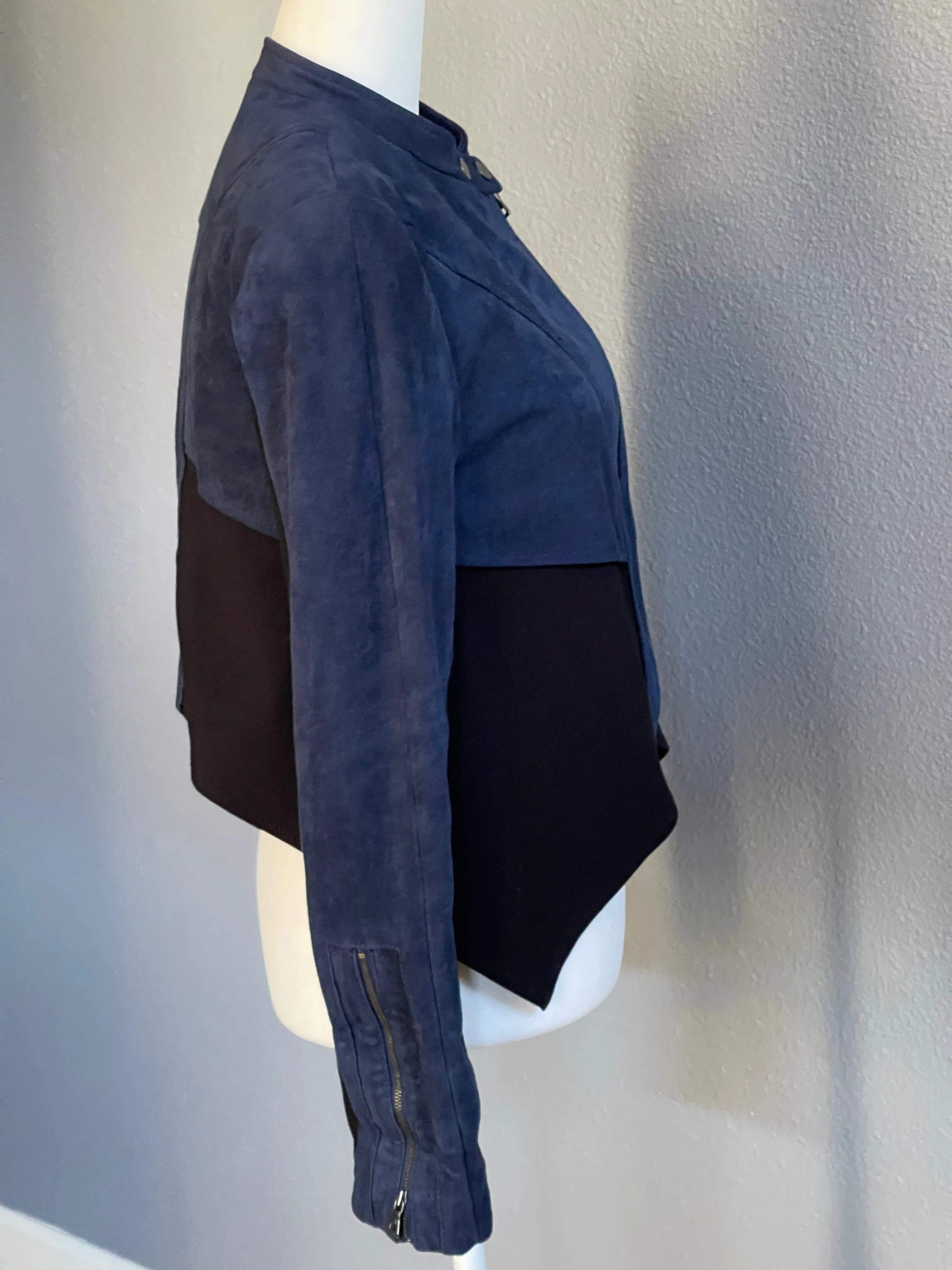 BCBG Asymmetrical Motorcycle Jacket