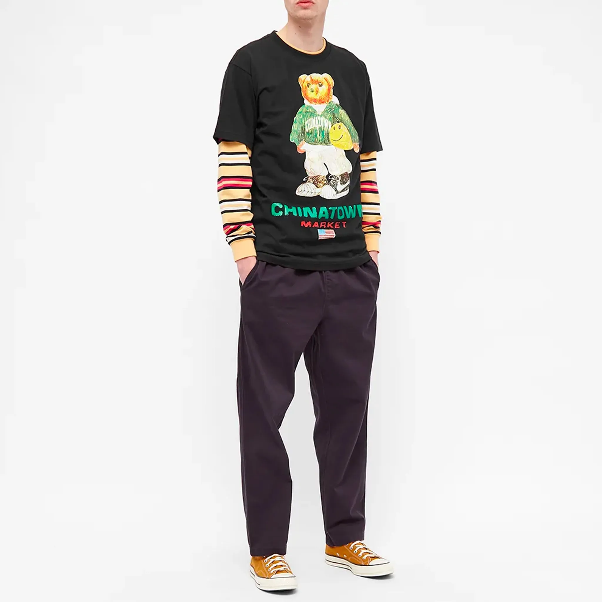 Bear Sketch Tee (Black)