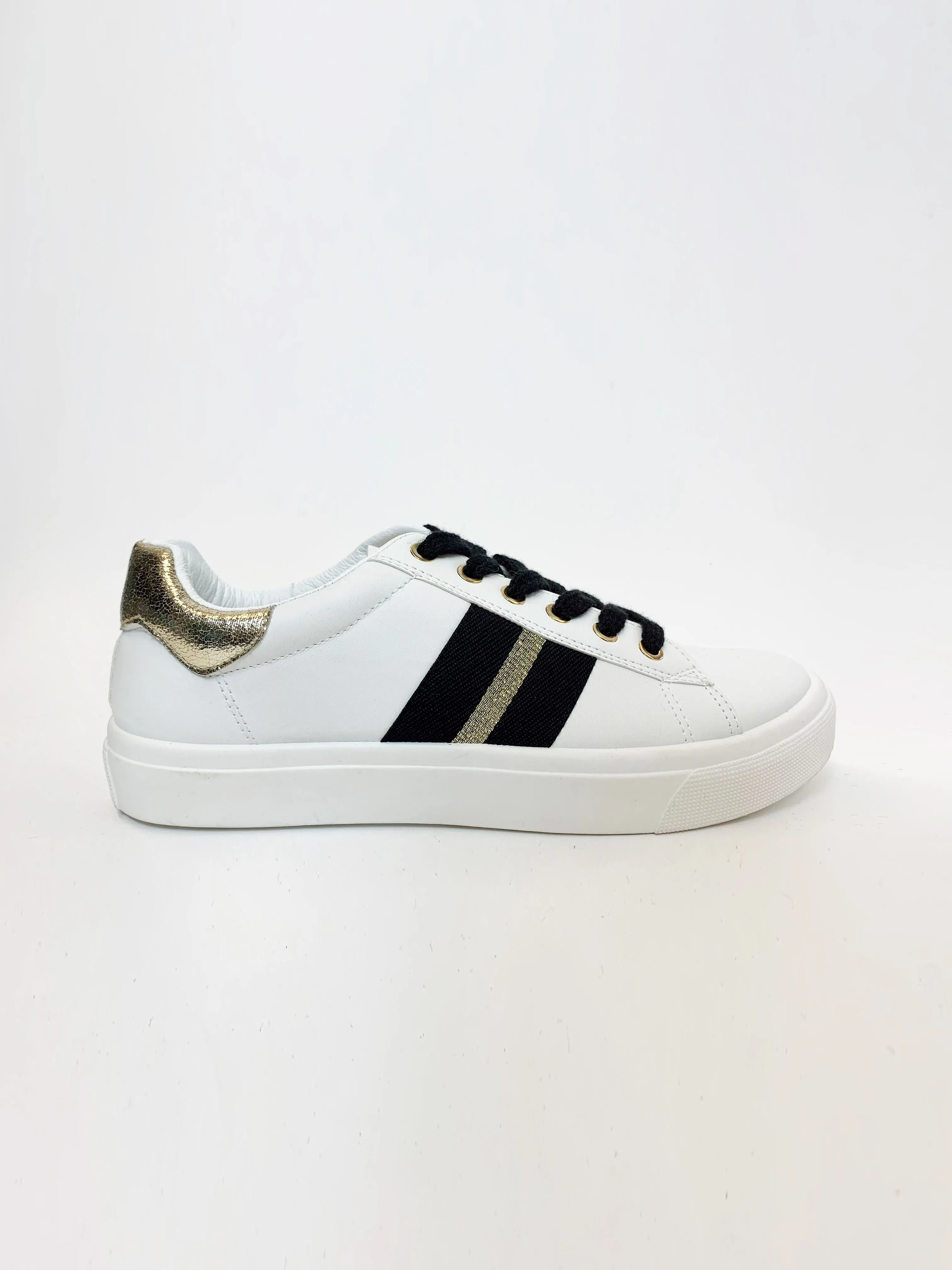 Betty Basics Retro Sneaker - Gold