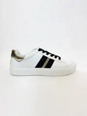 Betty Basics Retro Sneaker - Gold