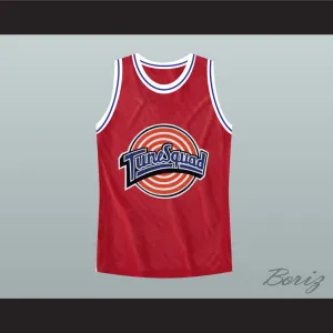 Bill Murray 22 Tune Squad Red Basketball Jersey