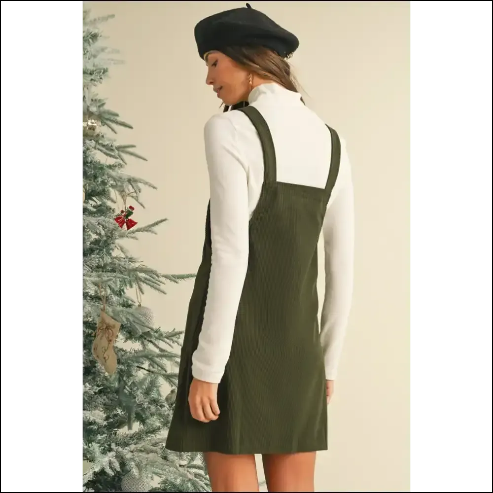 Black Corduroy Dress:  to Attract  (and Maybe a Lawsuit) 😈 Needful Things