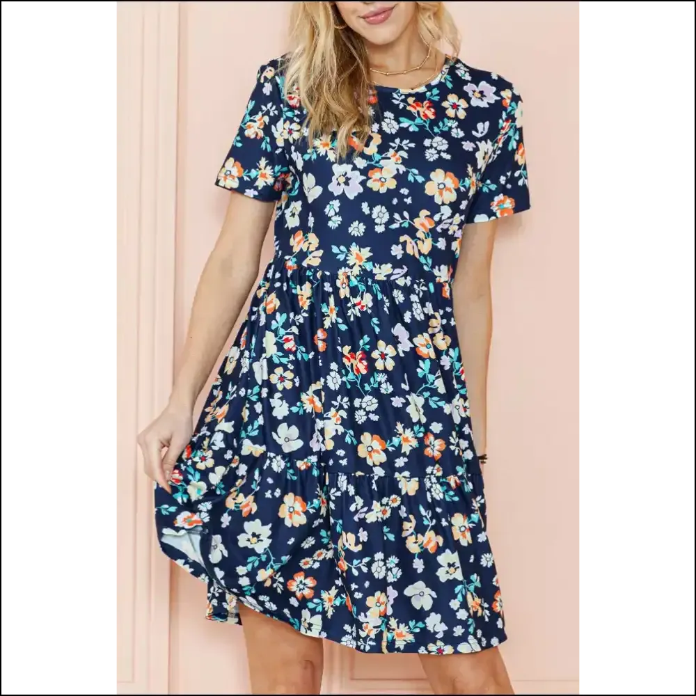 Blue Boho Floral Dress: from "Meh" to "Marry Me?" ! 💙🌼