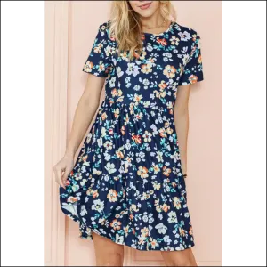 Blue Boho Floral Dress: from "Meh" to "Marry Me?" ! 💙🌼