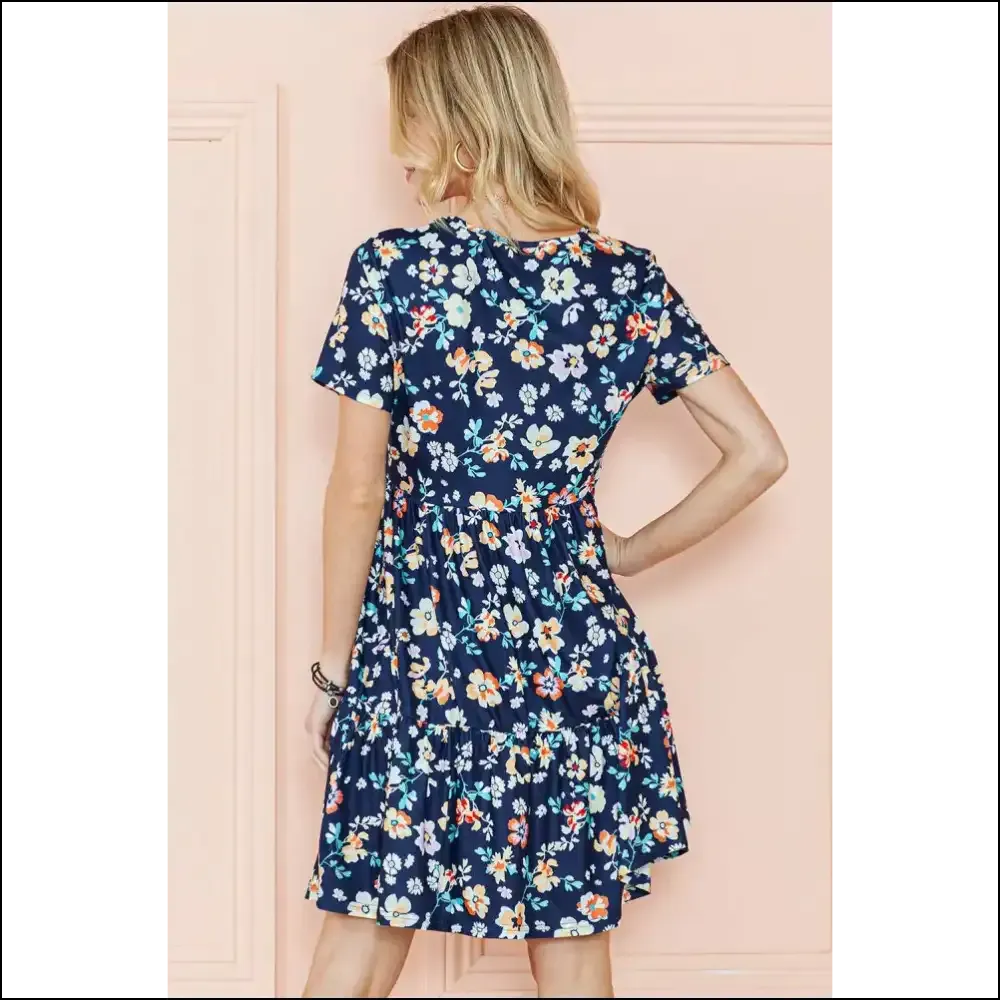 Blue Boho Floral Dress: from "Meh" to "Marry Me?" ! 💙🌼