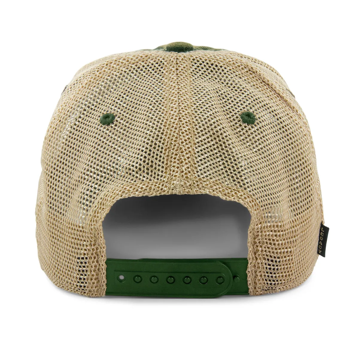 Boston B Green Skyline Dirty Water Trucker