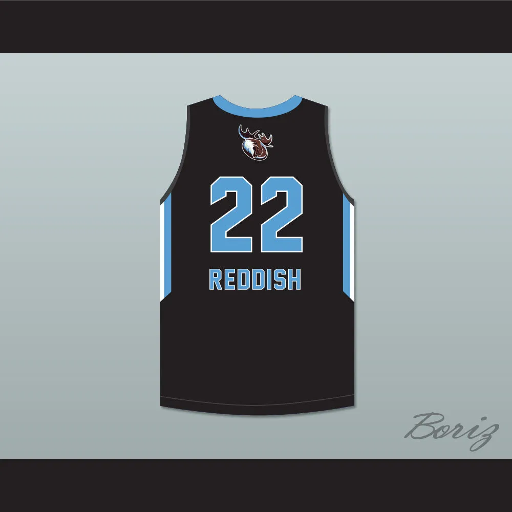 Cam Reddish 22 Westtown School Moose Black Basketball Jersey 2