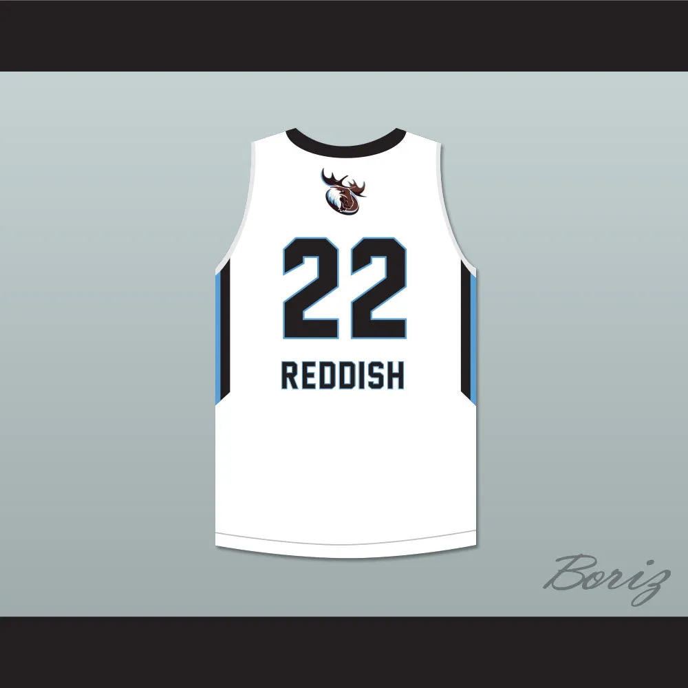 Cam Reddish 22 Westtown School Moose White Basketball Jersey 2