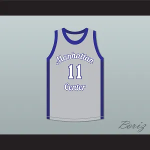 Cameron Giles 11 Manhattan Center Rams Basketball Jersey