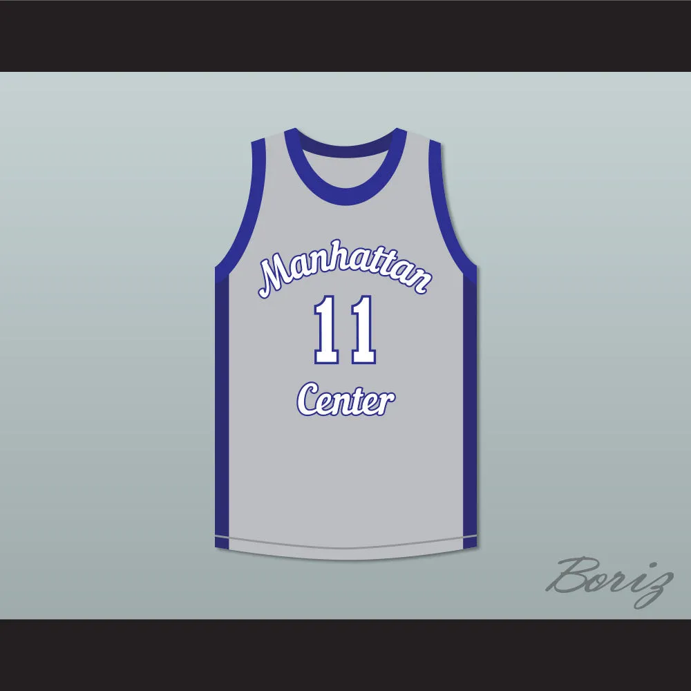Cameron Giles 11 Manhattan Center Rams Basketball Jersey