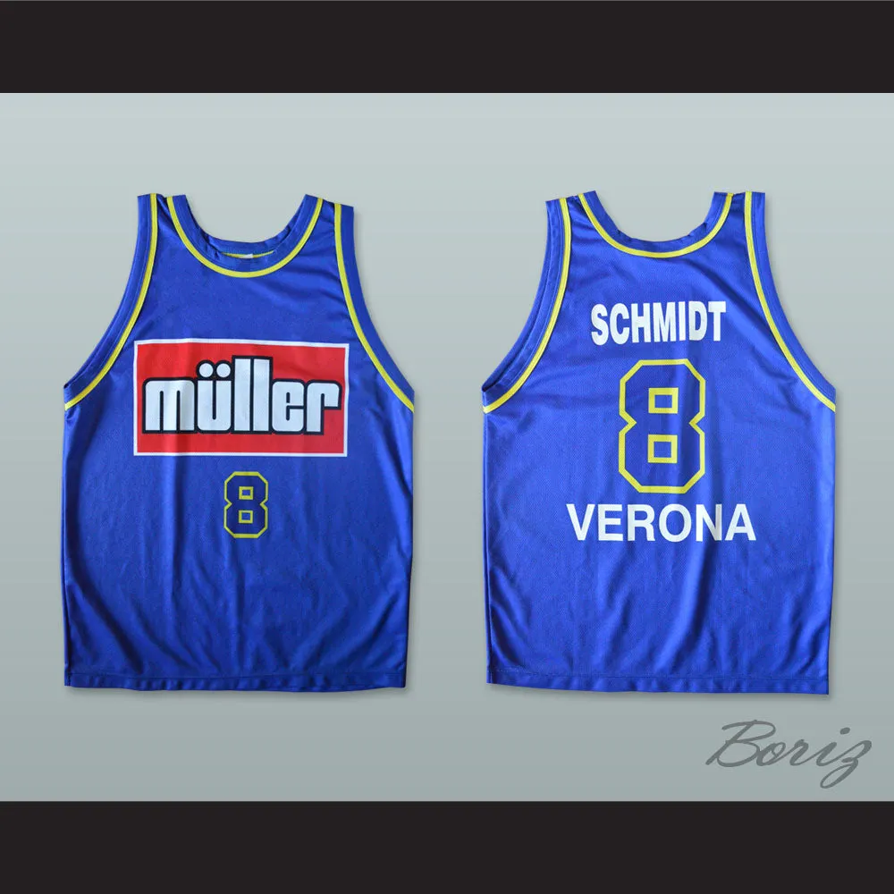 Casey Schmidt 8 Scaligera Basket Verona Basketball Jersey