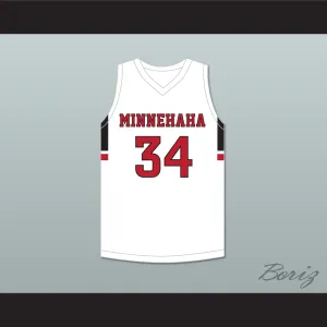 Chet Holmgren 34 Minnehaha Academy Redhawks White Basketball Jersey 3