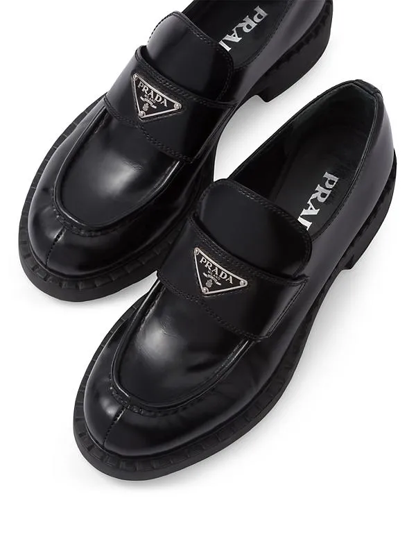 Chocolate Brushed Leather Loafer
