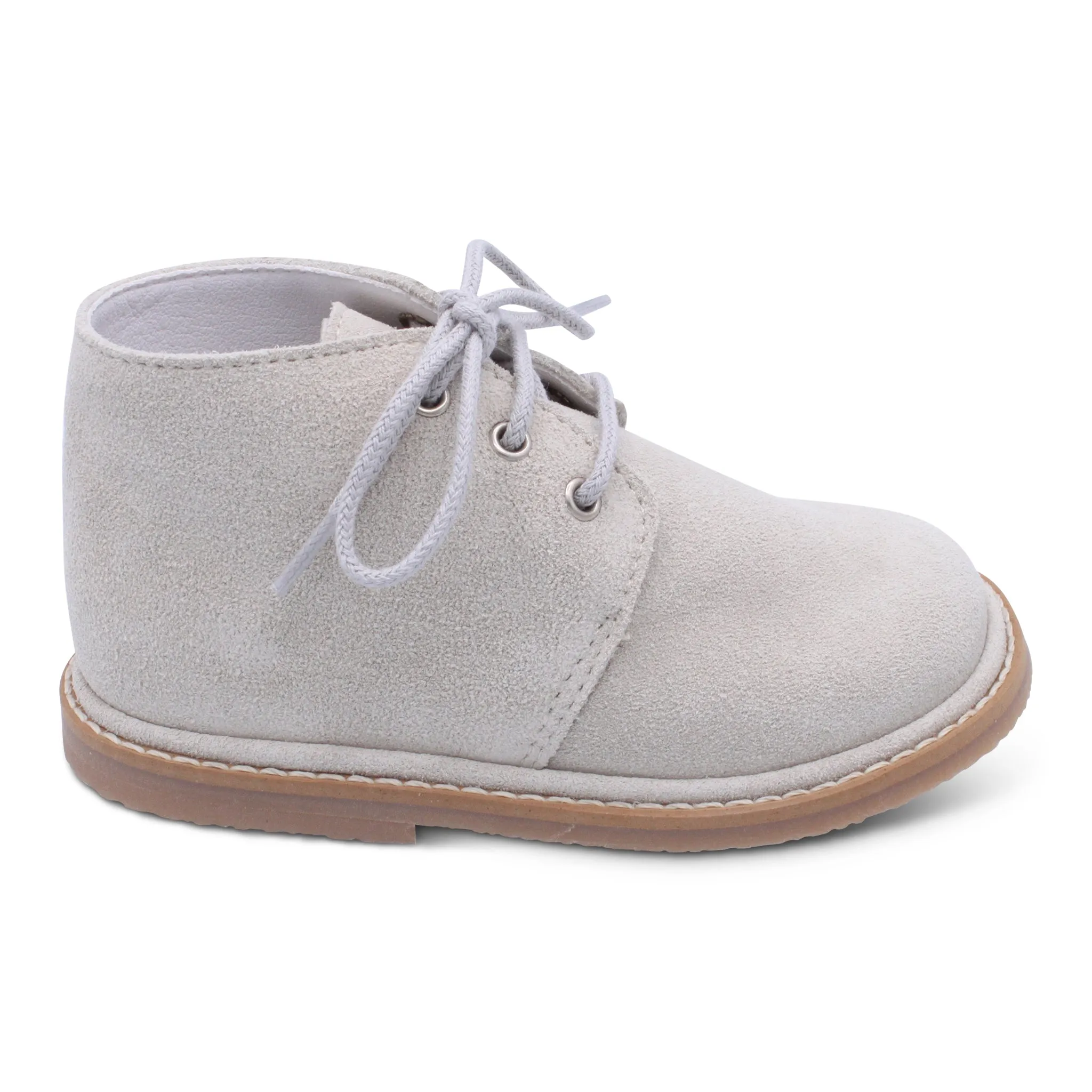 'Cristiano' Boys Beige Suede Desert Boots