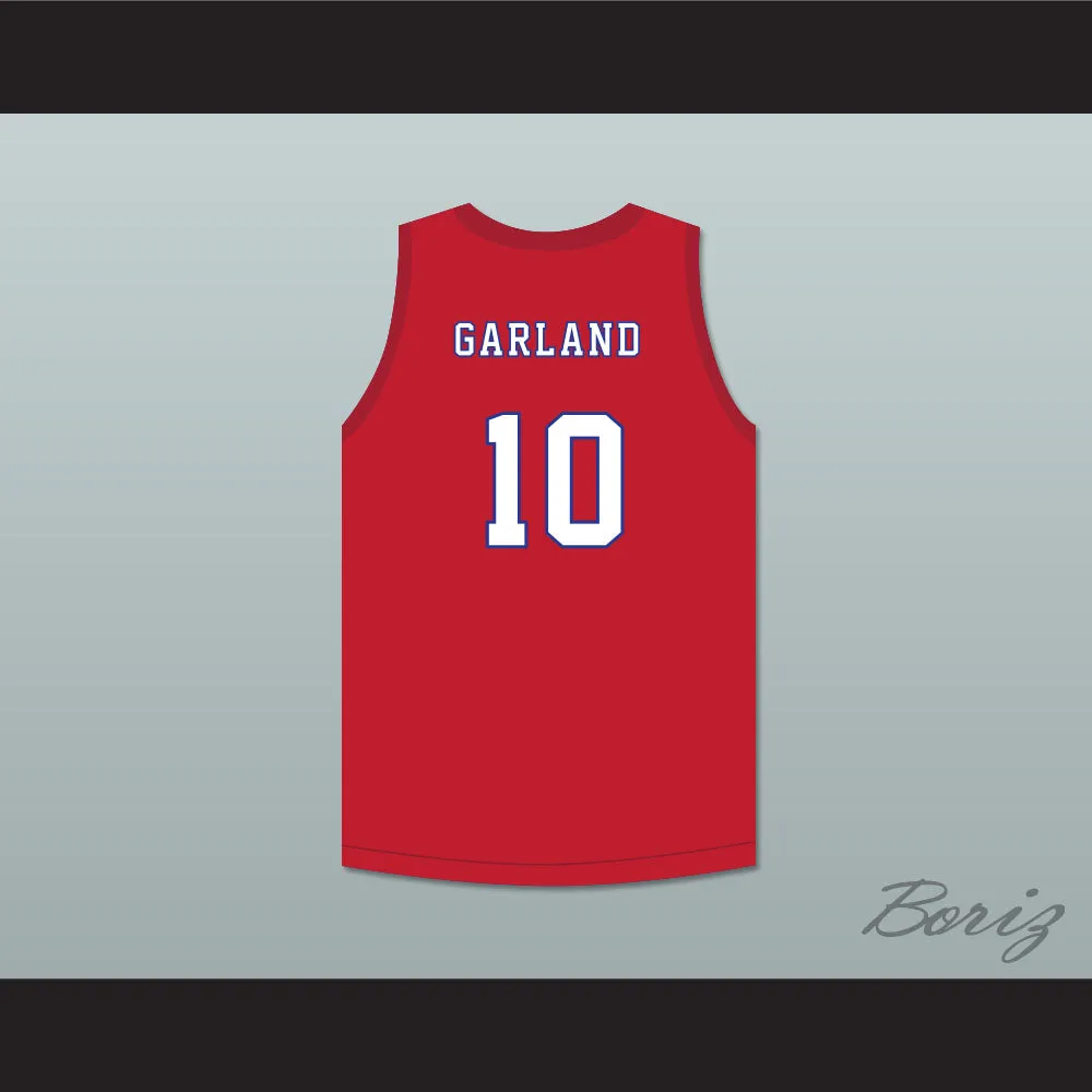 Darius Garland 10 Brentwood Academy Eagles Red Basketball Jersey 2