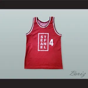 Dejan Bodiroga 4 Stefanel Milano Basketball Jersey