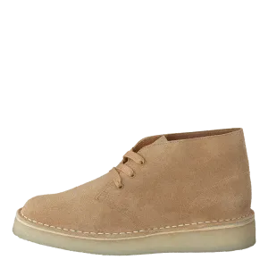 Desert Coal Light Tan Suede