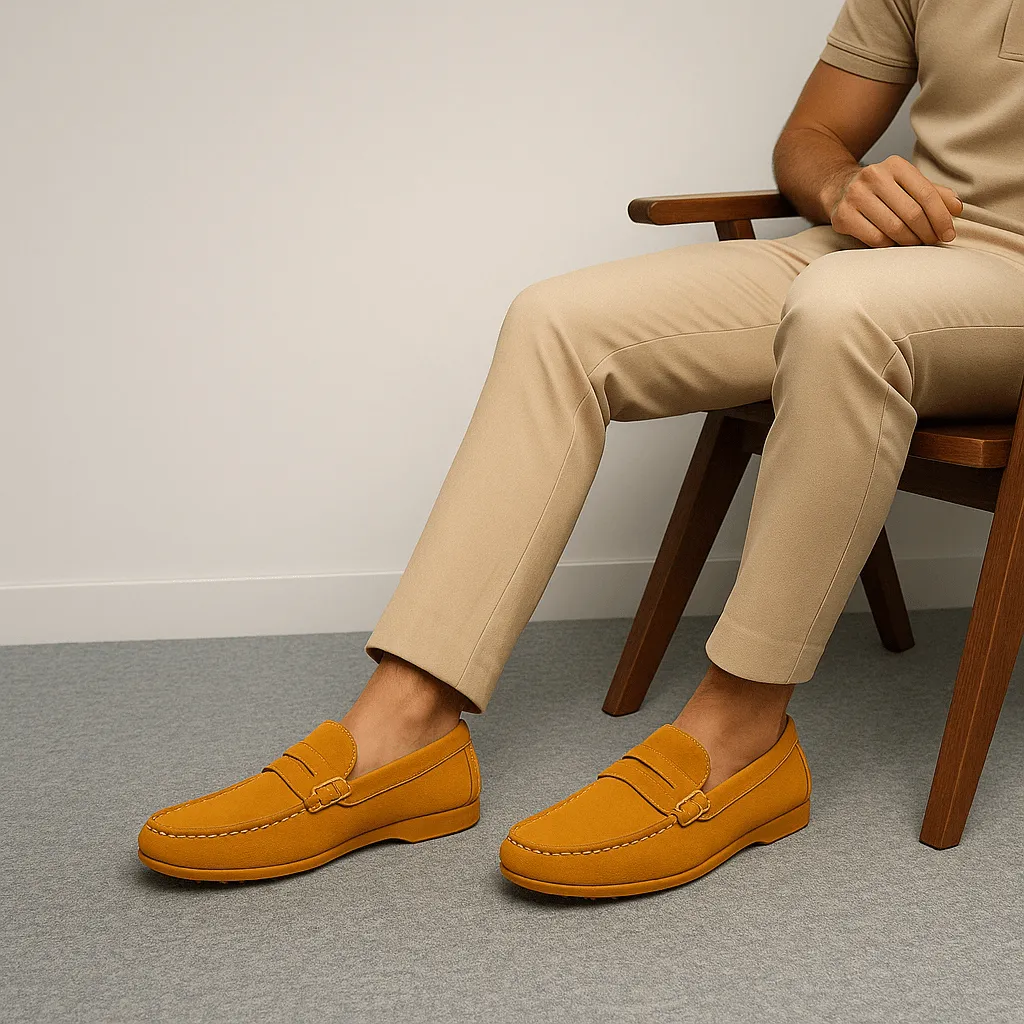 Domoir | Italian Style Suede Loafers