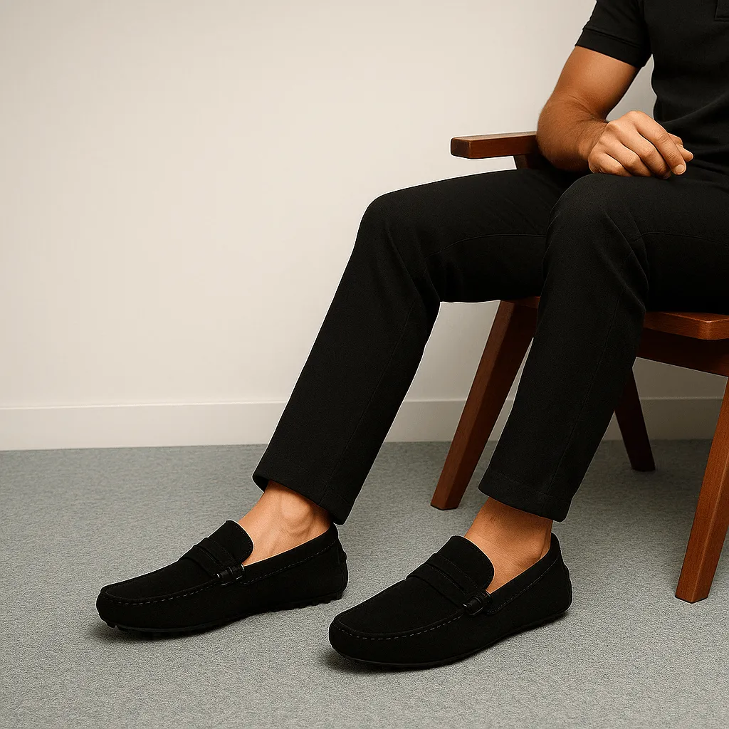 Domoir | Italian Style Suede Loafers
