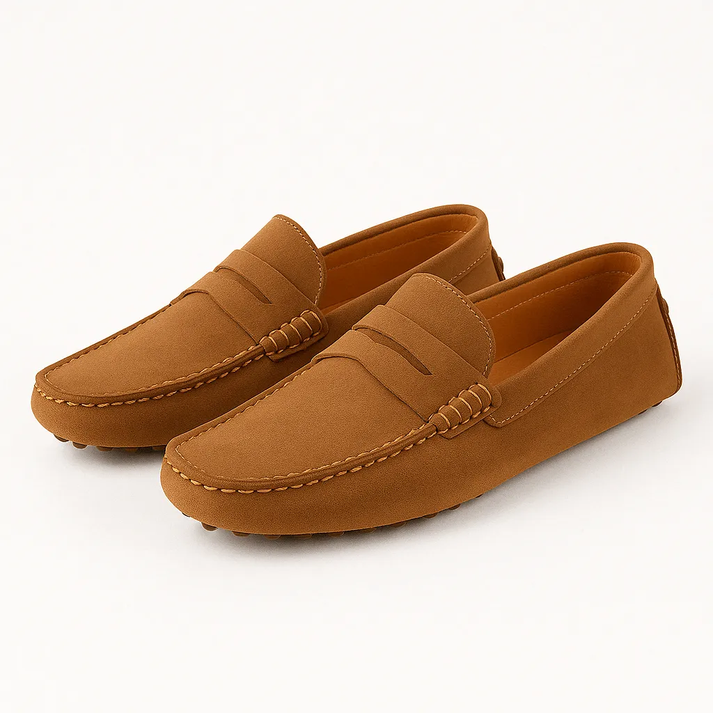 Domoir | Italian Style Suede Loafers