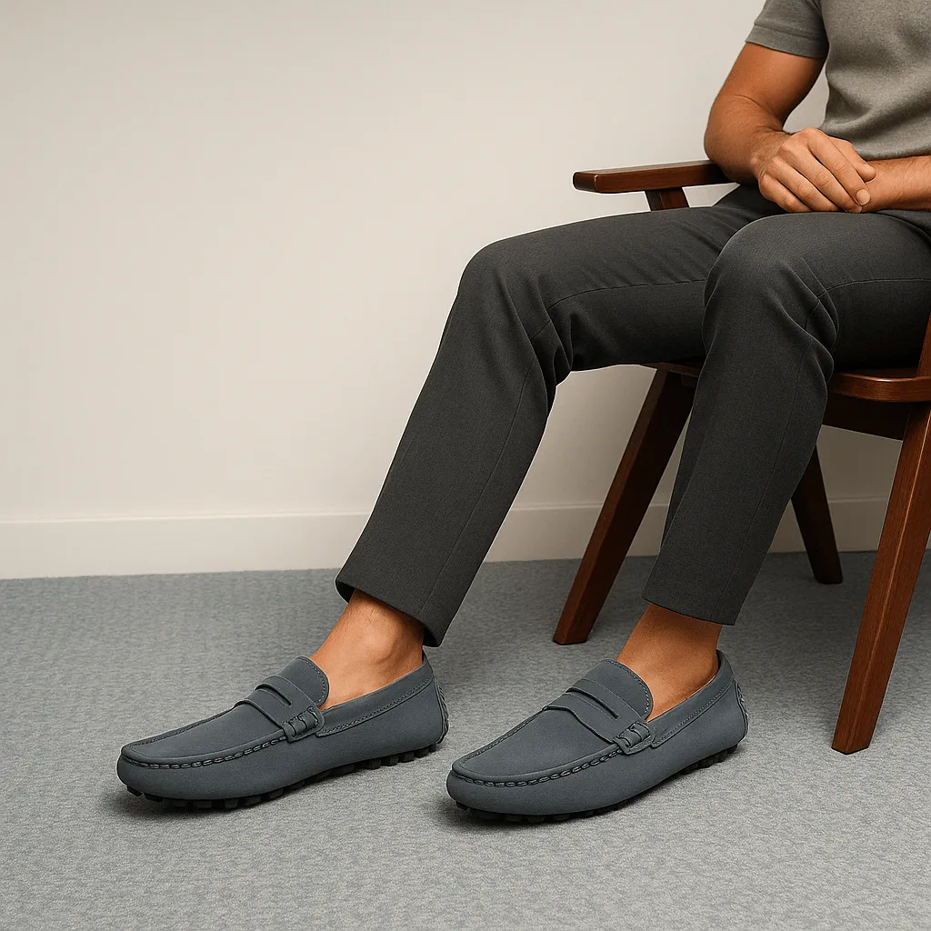 Domoir | Italian Style Suede Loafers