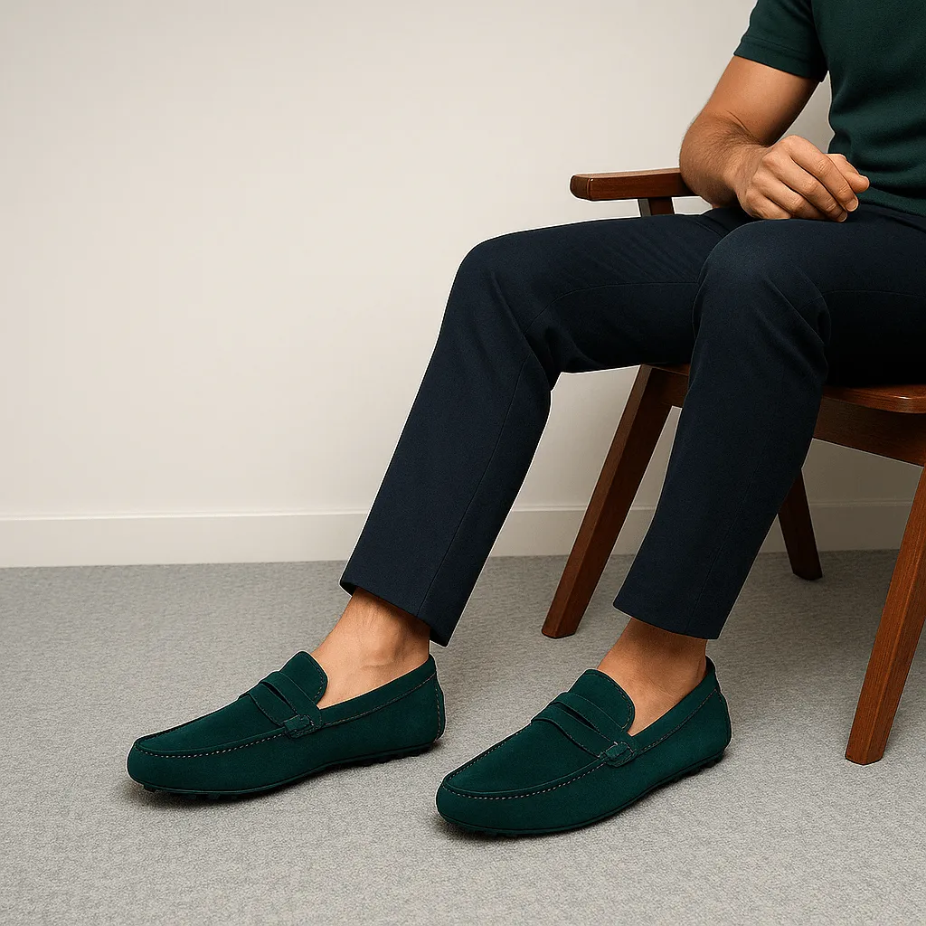Domoir | Italian Style Suede Loafers