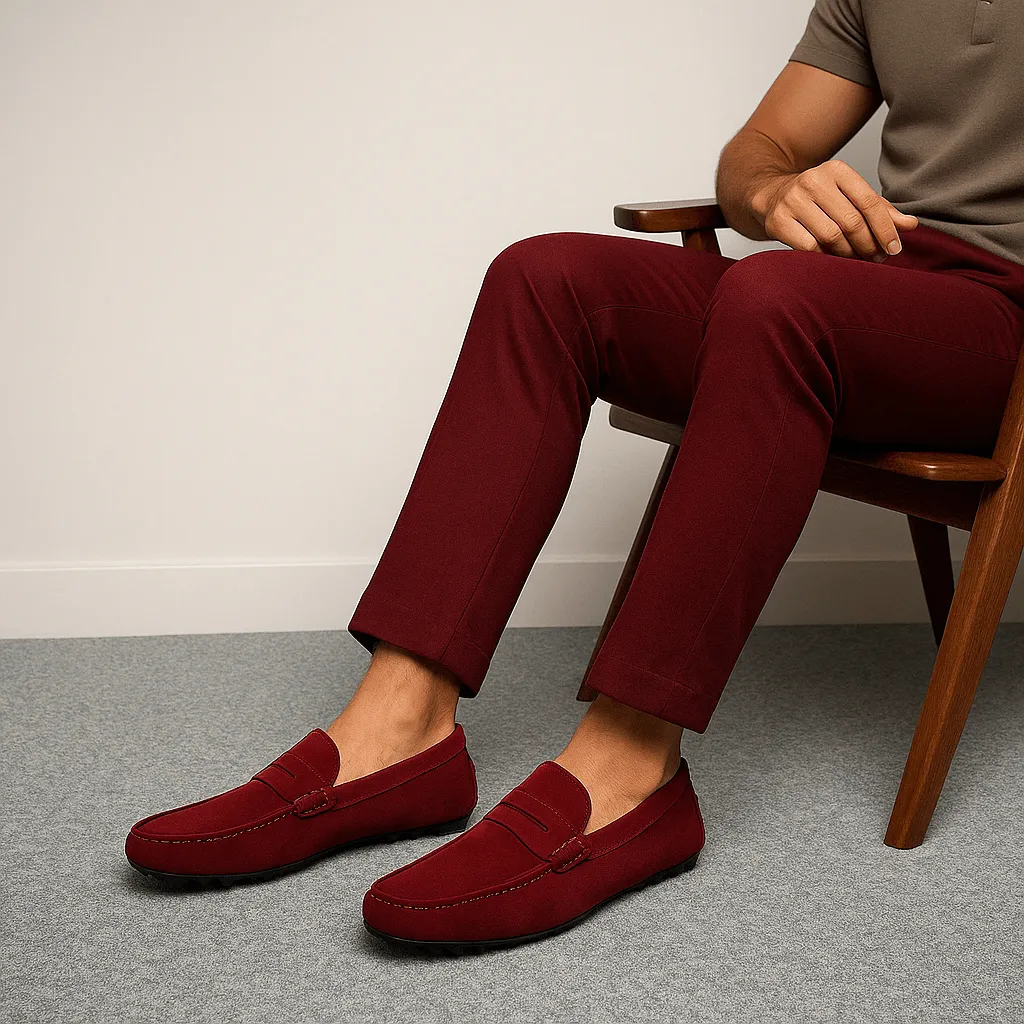 Domoir | Italian Style Suede Loafers