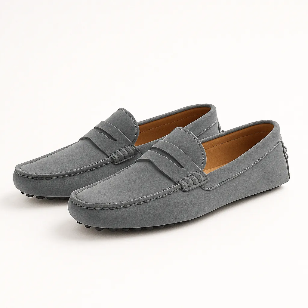 Domoir | Italian Style Suede Loafers