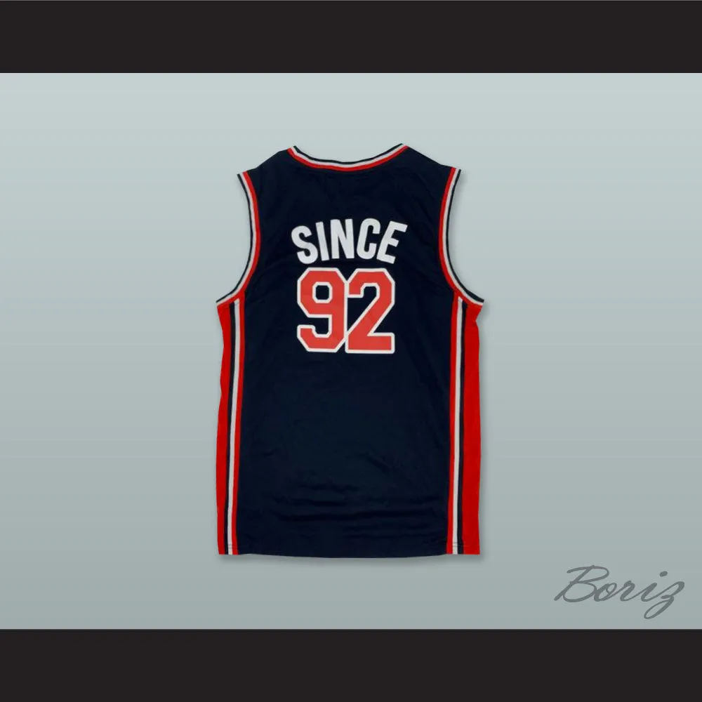 Dutch Brothers Coffee Since 92 Navy Blue Basketball Jersey