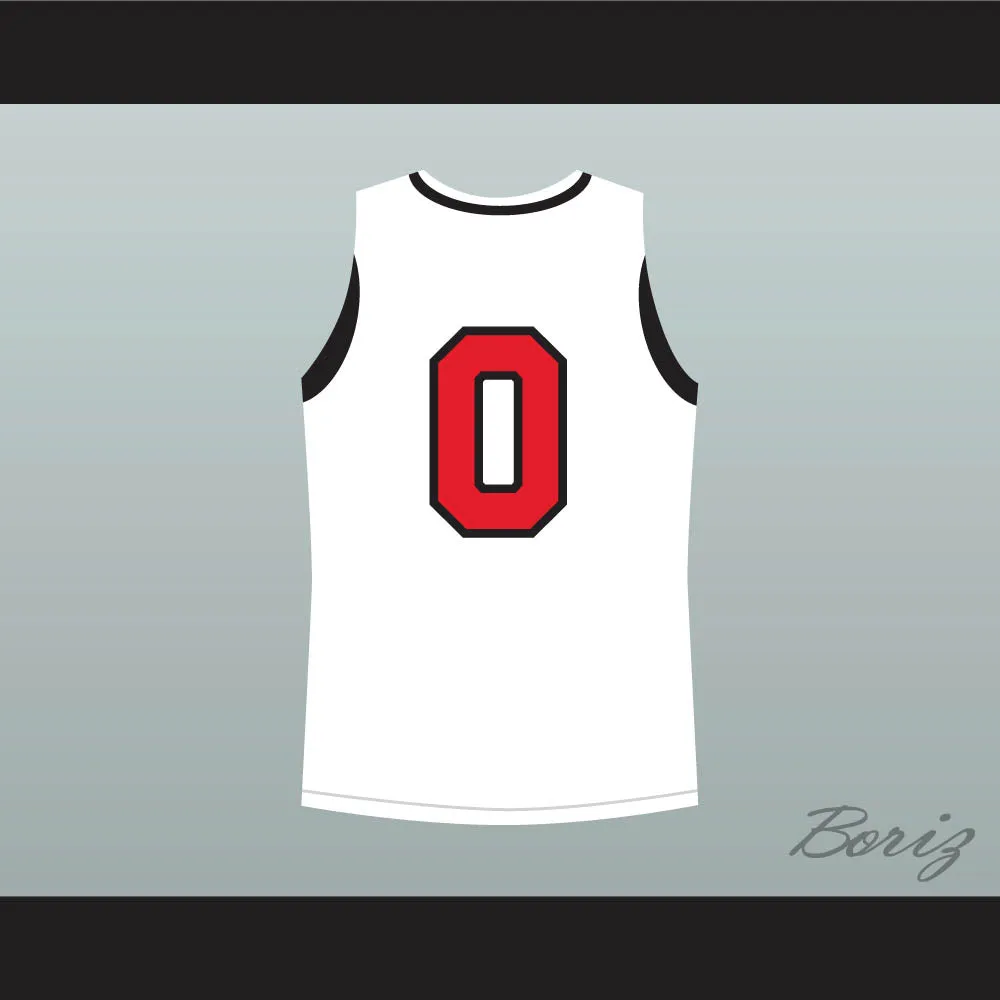 Emmanuel Mudiay 0 Prime Prep White Basketball Jersey