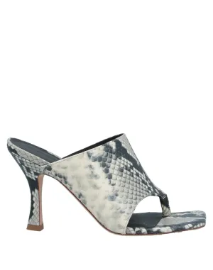 ERIKA CAVALLINI Leather Thong sandals (17161422WB) Woman