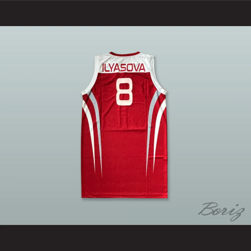 Ersan Ilyasova 8 Turkey Red Basketball Jersey