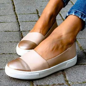 Flat Slip on Shoes Loafers Mocassin Platform Shoes