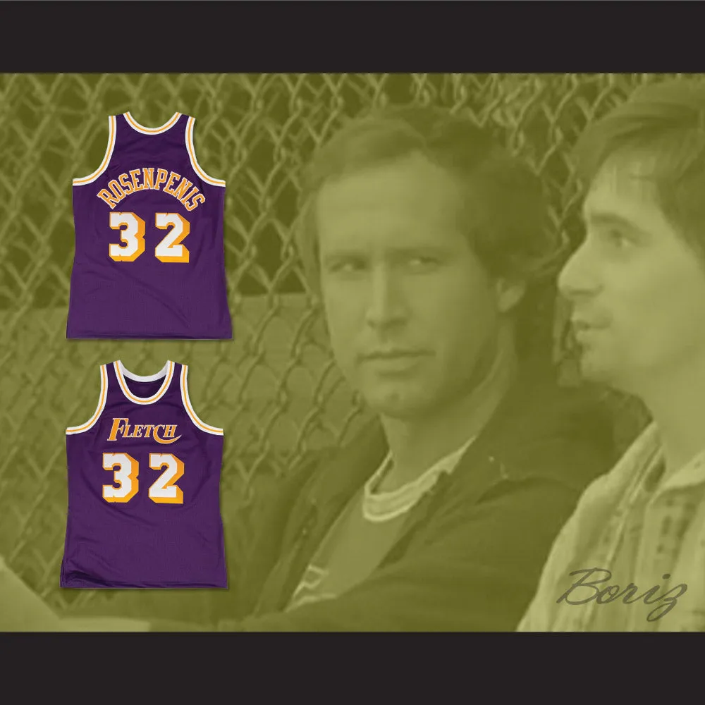 Fletch Alias Series Dr. Rosenpenis 32 Basketball Jersey